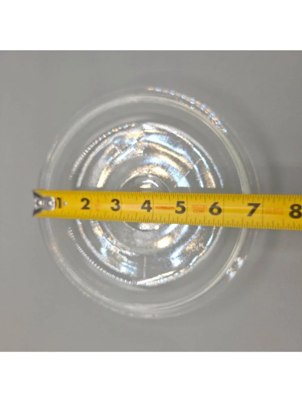 Vintage Pyrex 406 Clear Glass Replacement Lid 7.25